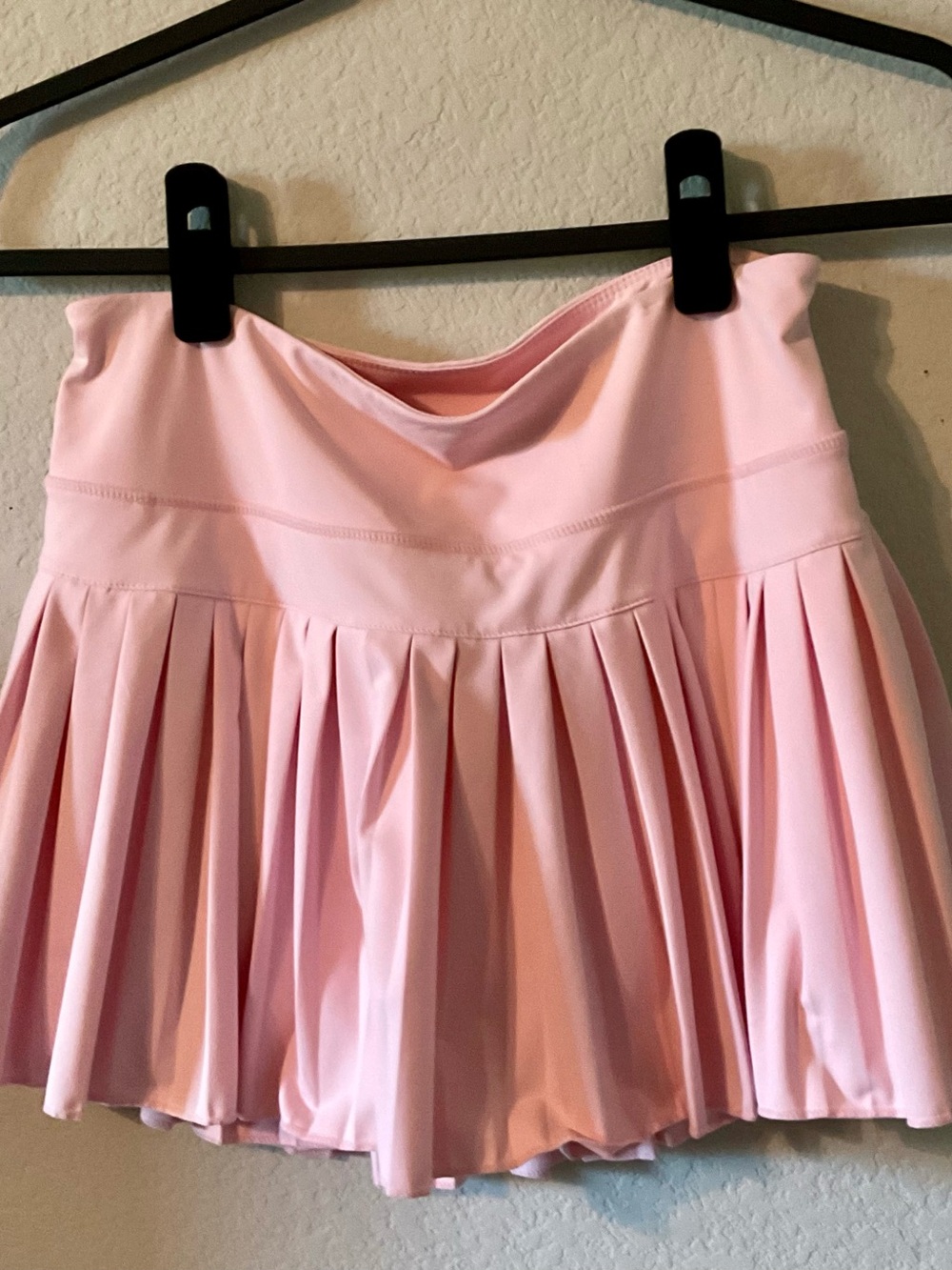 Pleated Golf Skirt in Light Pink